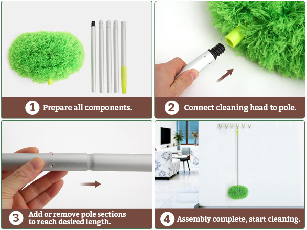 Multi-Surface Dust Wand