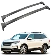Roof Rack Cross Bars for 2016-2022 Honda Pilot with Flush Side Rails, Aluminum Roof Racks for Roo...