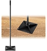 Ansionsol 8" x 8" Heavy Duty Steel Tamper with 47 inch Adjustable Handle & Rubber Grip, Thickened...