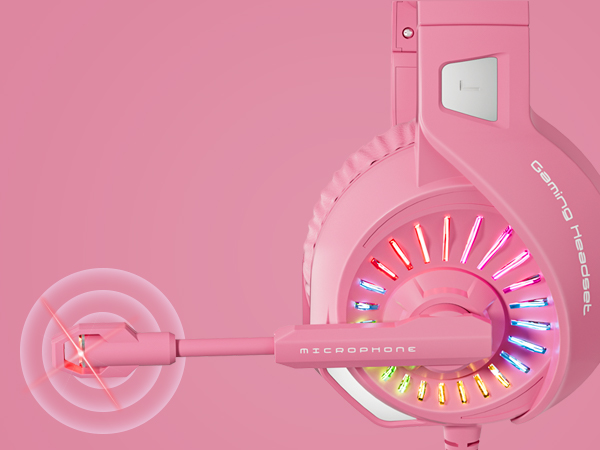 pink headset