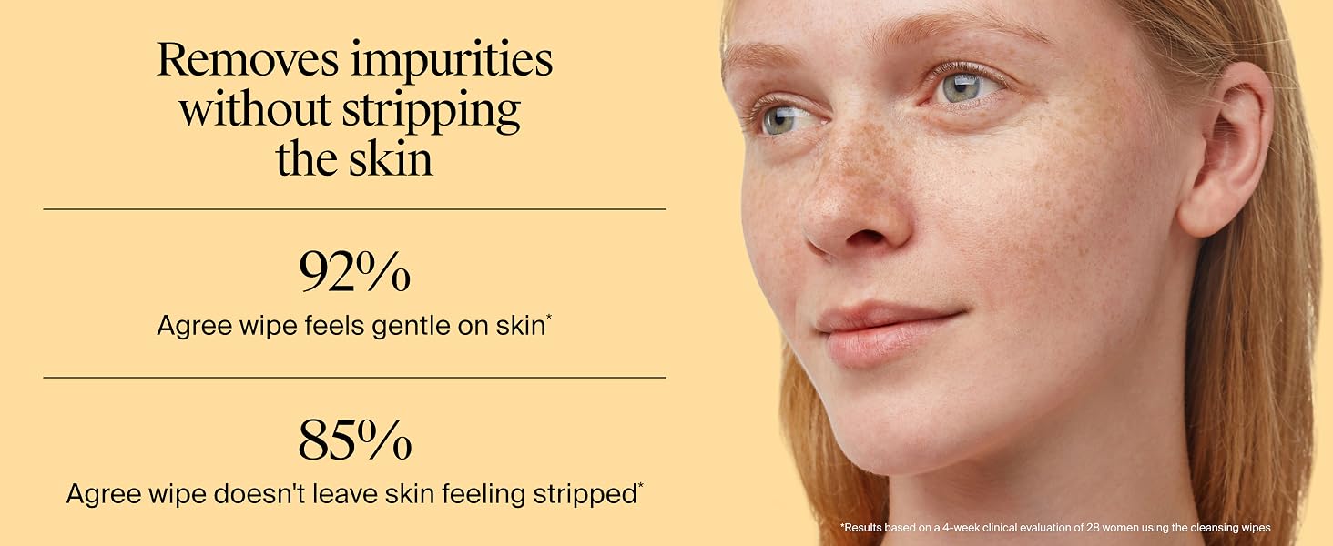 removes impurities without stripping the skin