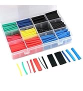 Eiechip 560pcs Heat Shrink Tubing Heat Shrink Tubing kit with Box ,for Charging Cable Data Cable ...