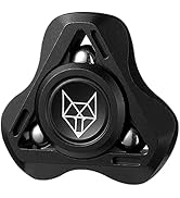 fidget spinner metal freelove fox mini small adults high quality black long spinning tri upgraded