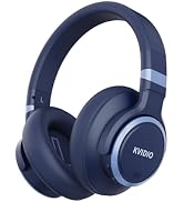 KVIDIO Active Noise Cancelling Headphones, 70 Hours Playtime Bluetooth Headphones with Microphone...