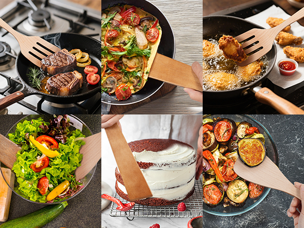 Wooden Spatulas for Cooking