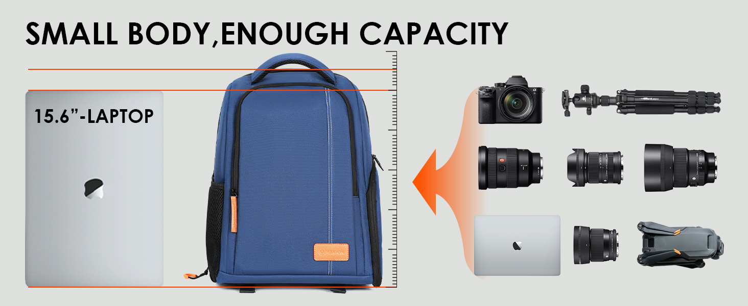 backpack for camera and clothes