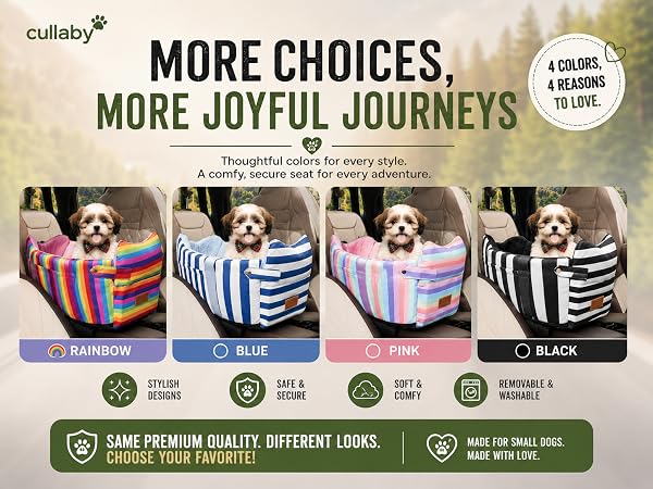 puppy car seat for small dogs 0-15 lbs