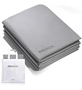 PROIRON Foldable 72“x24"x0.24”(6mm) TPE Yoga Mat,NOT PVC!!!-Folding Yoga Mat Thick for Home Worko...