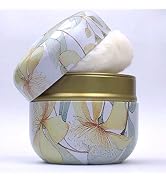 Topwon Powder Case with Powder Puff for Body Powder Container Dusting Powder Case for Baby&Mom (G...