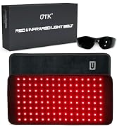 UTK Red Light Therapy Pad for Body Pain Relief, LED 660&850nm Wearable Wrap Deep Therapy Belt wit...