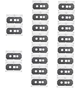 20 Pcs Audio Tape Blank Cassette Tape for Mixtape Cassette Tape Tapes for Recording 30 Minute Cas...