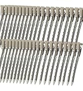 40 PCS 3.5 Inch Duck Billed Clips,Metal Alligator Curl Hair Clips with Holes for Styling, Colorin...