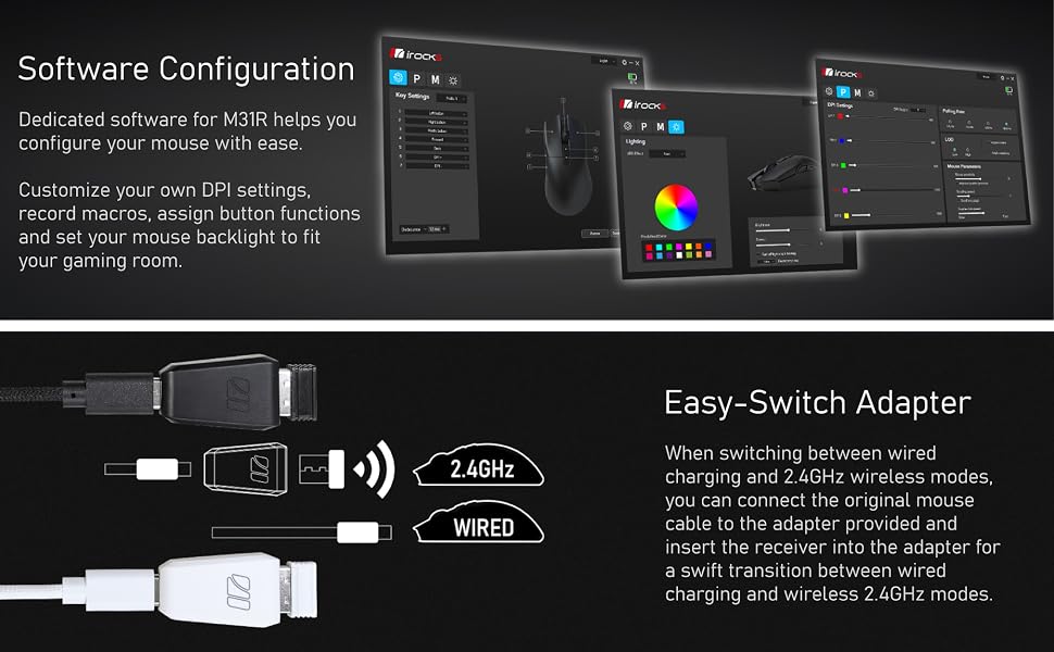 M31R optical gaming mouse