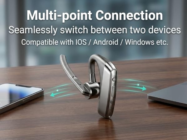 multi-point bluetooth earpiece