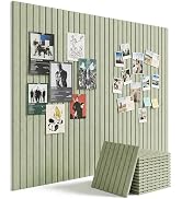 Aothia 12-Pack Large Felt Bulletin Board 48"x36", Modular Pin Board Tiles for Wall, Cork Board Al...