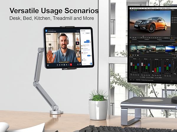 Versatile Usage Scenarios Desk, Bed, Kitchen, Treadmill and More