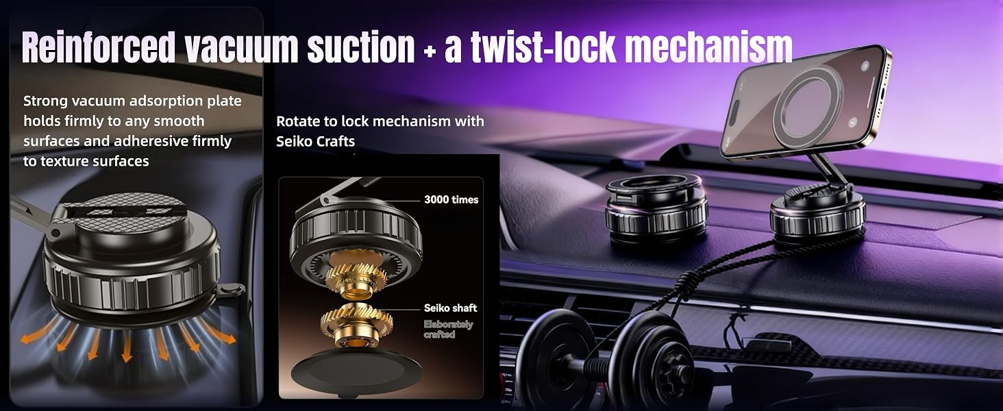 360° Adjustable Car Phone Mount