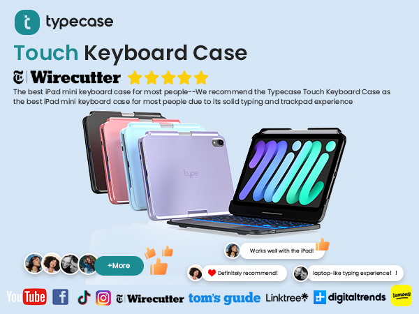 for ipad mini 7th generation case keyboard