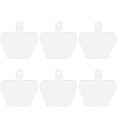 COCASES 6 Pack Phone Tether Tab, Phone Strap Connector Lanyard Patch for Cell Phone Safety (White...