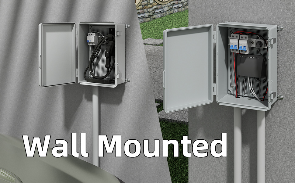 wall mounted weatherproof electric box