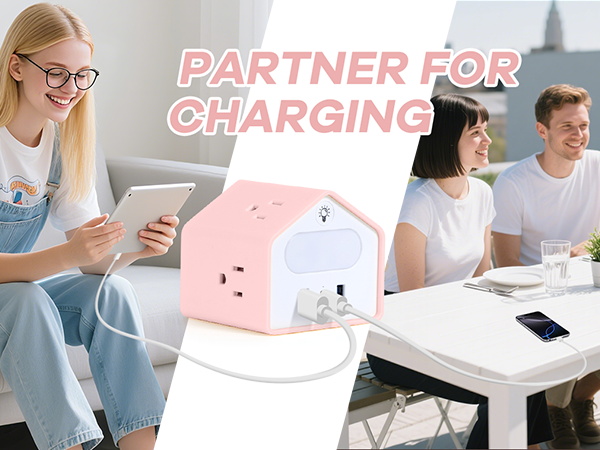 PINK POWER STRIP