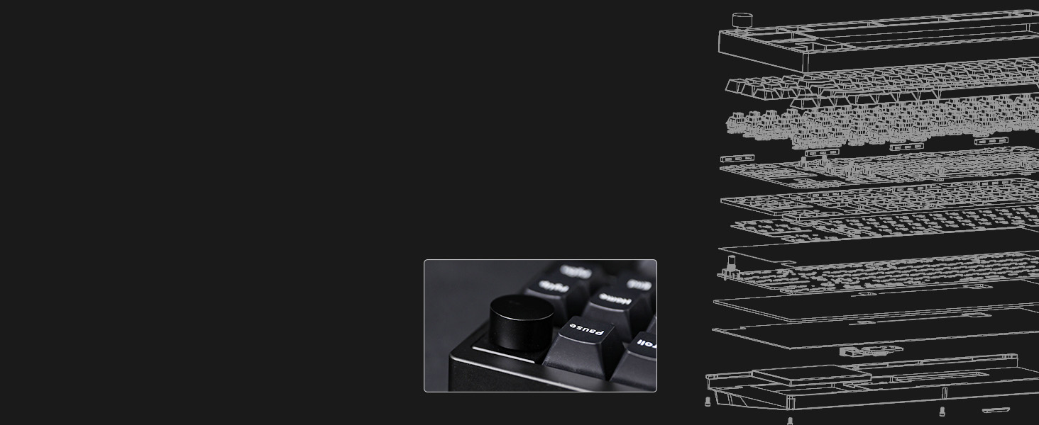 P87 Wireless Gaming Keyboard