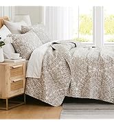 Southshore Fine Living, Inc. Ashanti Collection Oversized Quilt Queen Bedding Set Lightweight, So...