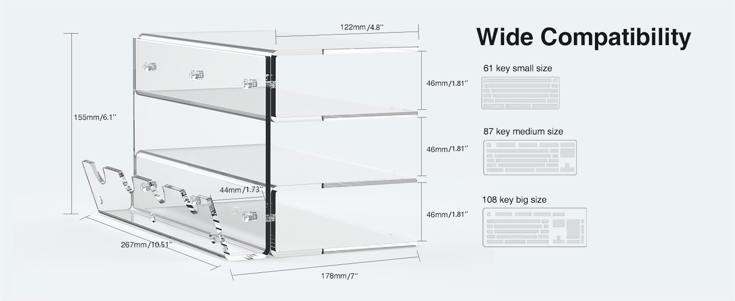 keyboard and mouse storage