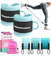Ankle Resistance Bands with Cuffs, Ankle Bands for Working Out, Ankle Resistance Band, Glutes Wor...
