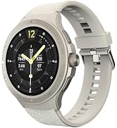 Jundio Military Smart Watch with Heart Rate Monitor/Compass/Flashlight/GPS, 1.43" Smartwatch with...