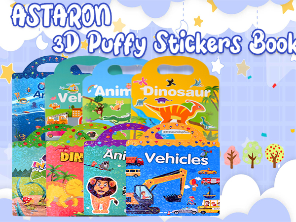 Reusable Sticker Book for Toddlers