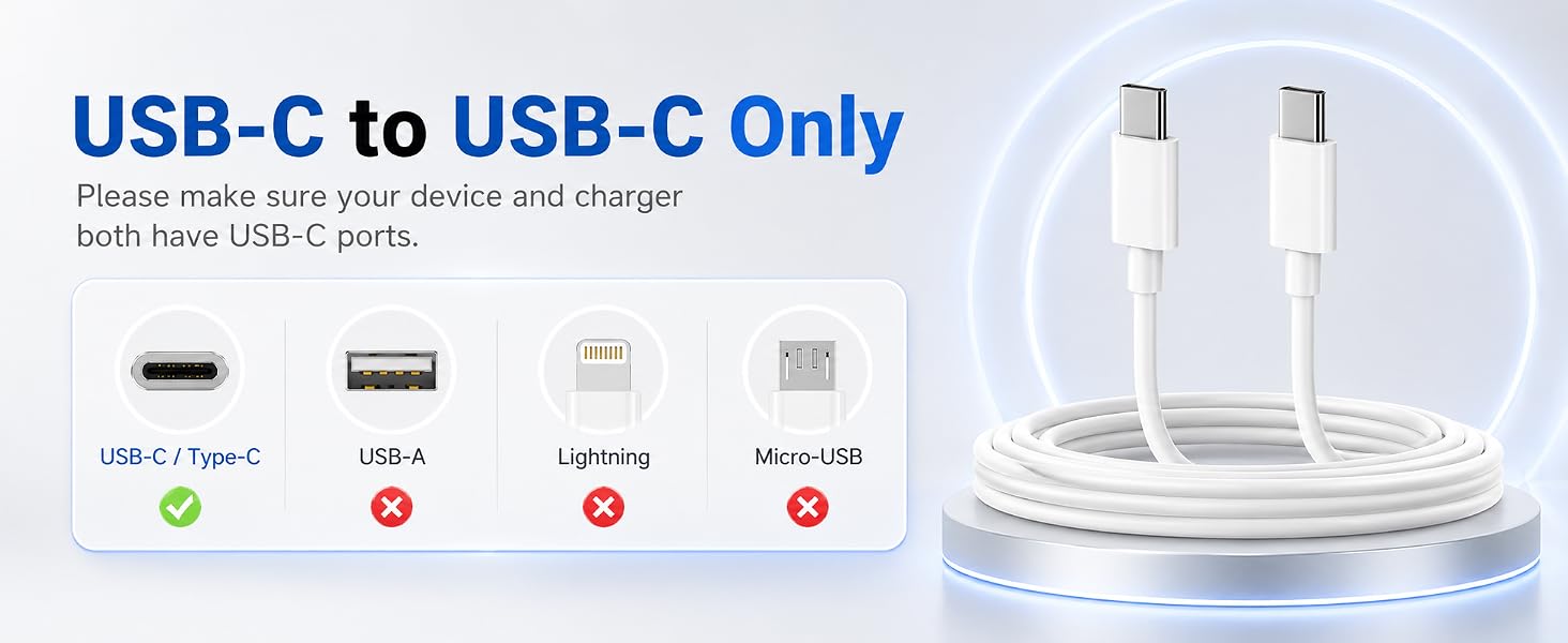 type c charger fast charging