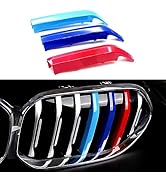 Goodream Tricolored Grille Insert Trims Compatible with BMW 2 Series 2021-2023 F44 218i 228i 220i...