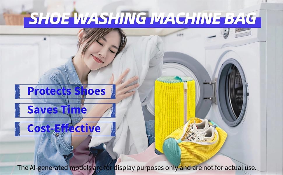 Shoe Washing Machine Bag