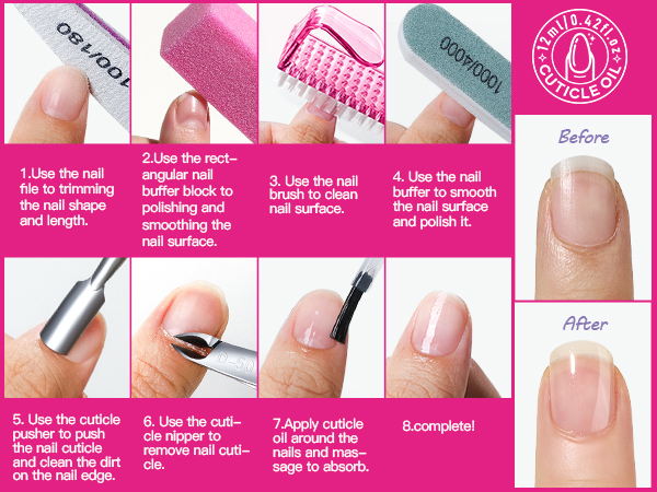 nail buffers and files
