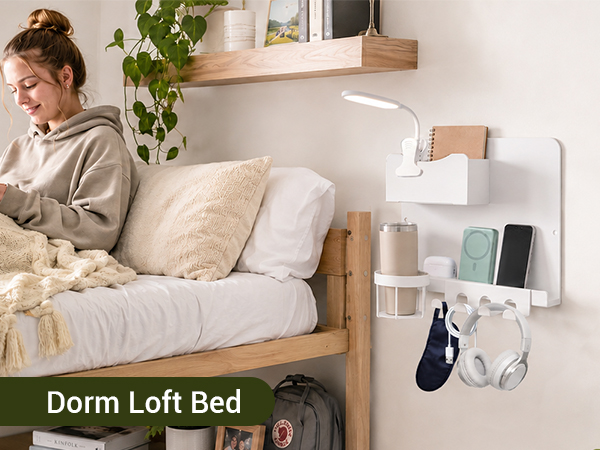 floating bedside shelf