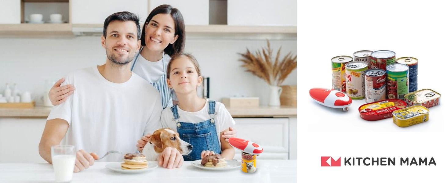 kitchen mama can opener open almost any cans small electric can opener for seniors top rated