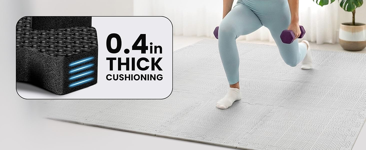 bemaxx interlocking puzzle mat mats gym flooring eva fitness home floor protection kids