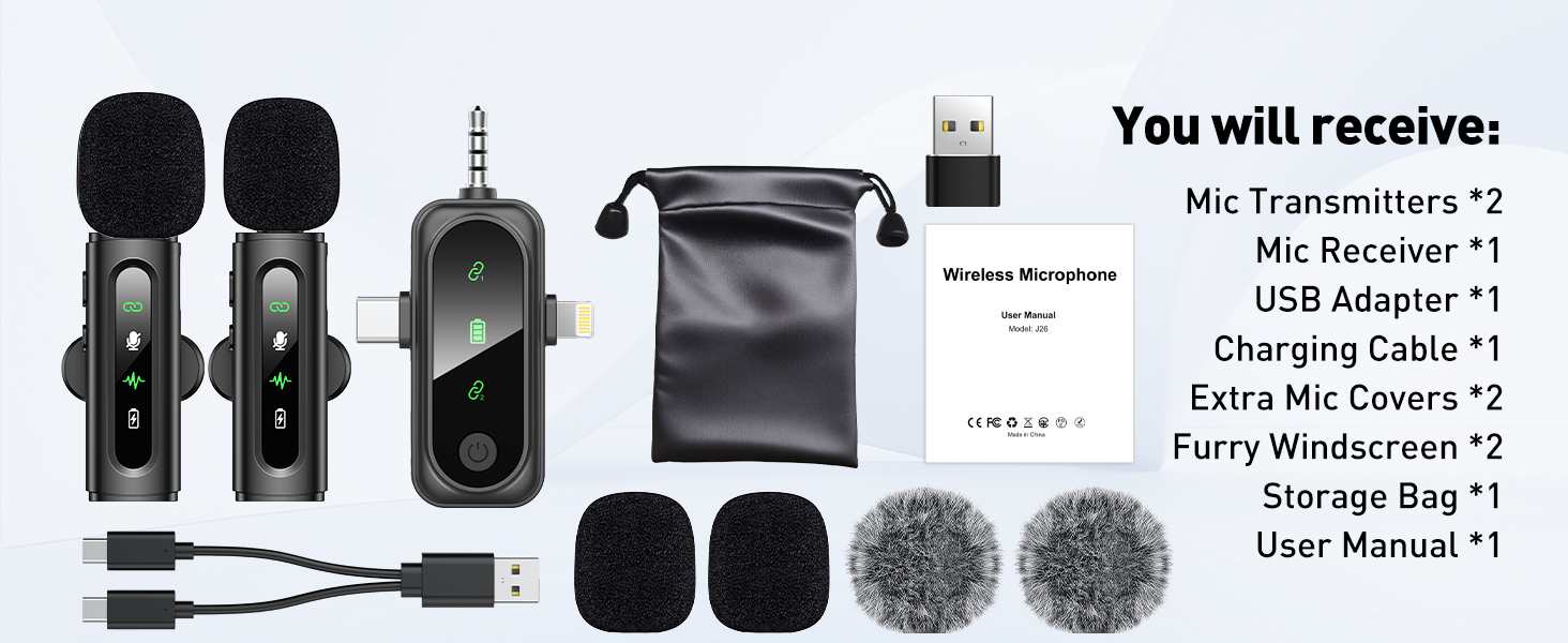 wireless lavalier microphone