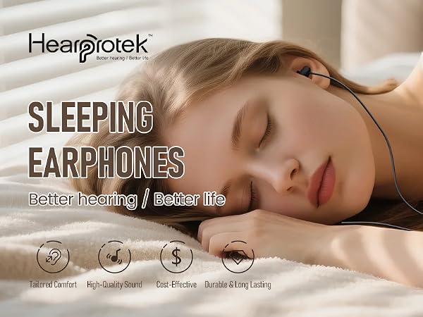 Sleeping earbuds,sleep headphones,noise cancelling earbuds for sleep