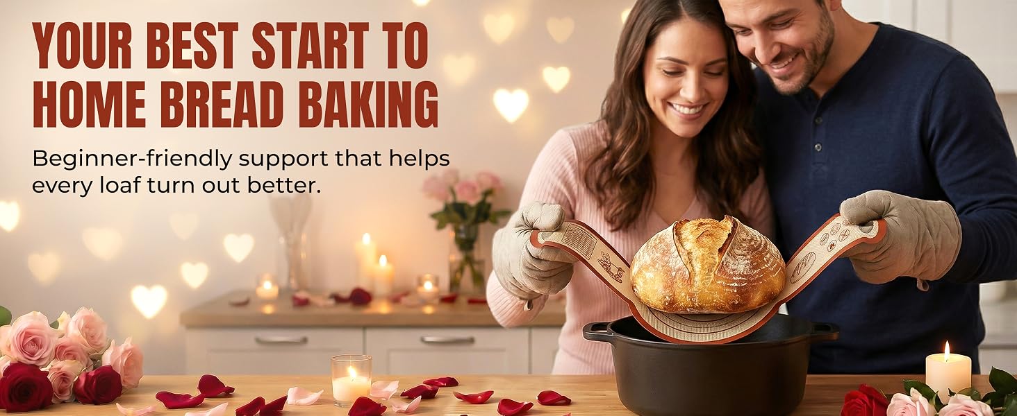 Beginner-friendly support that helps every loaf turn out better.