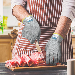 a5 cut resistant gloves kitchen food grade knives fishing gloves men