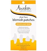 Awaken by Quality Choice Hydrocolloid Pimple Patches - Extra Large, Face Blemish Patches, Absorbs...