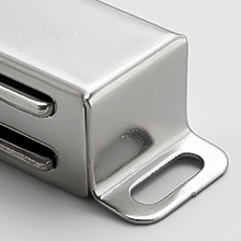 Magnetic Cabinet Catch Silver