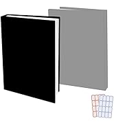2 Pack Stretchable Jumbo Book Covers, Washable Durable Reusable Book Protector fits Hardcover Tex...