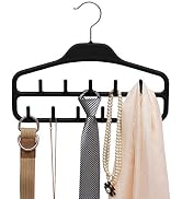 Belt Hanger Rack Holder for Closet, Sturdy Belt Organizer with 360 Degree Swivel, 11 Large Sturdy...