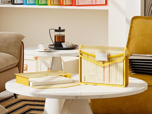Plastic Expanding File Folder