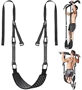 Kipika Heavy Duty Wall Mounted Pull Up Bar, Multifunctional Chin Up Bar, Adjustable Pull Up Bands...