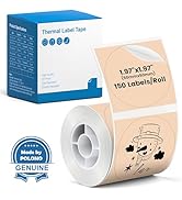 POLONO Thermal Labels for PM220S Label Maker, 1.97