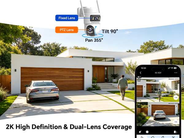 2k security cameras wireless outdoor